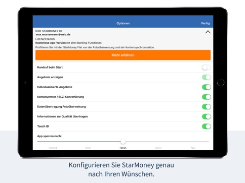 Starmoney Banking Per Ipad Ipad App Itunes Deutschland