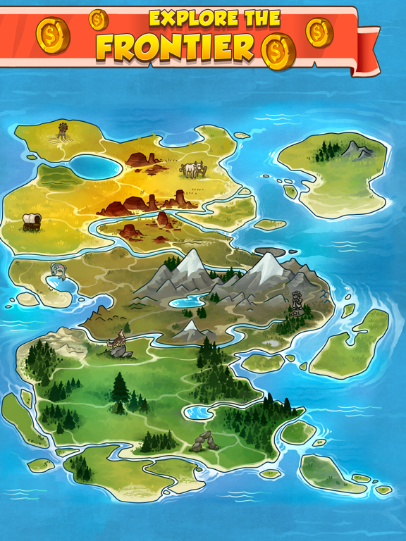 Idle Frontier: Western Tapper для iPad
