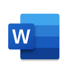 Microsoft Word (iOS) Logo