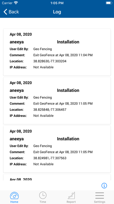 How to cancel & delete Employee TimeCard from iphone & ipad 4