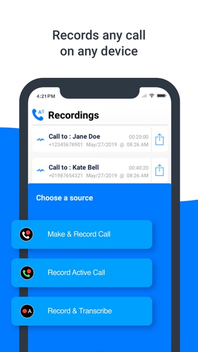 Call Recording by NoNotes screenshot 4