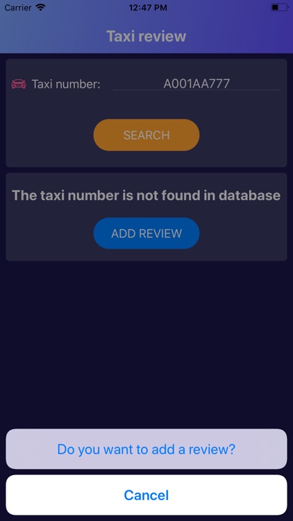 Taxi Review