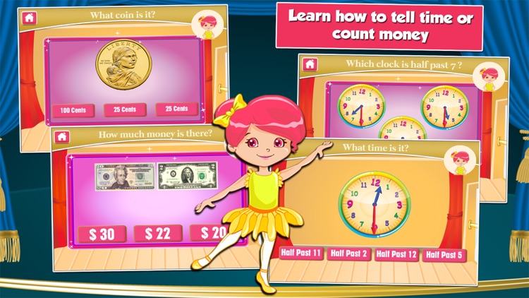Ballerina Kids 2nd Grade Games