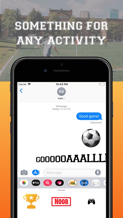 Sports Activities Sticker Pack screenshot-5