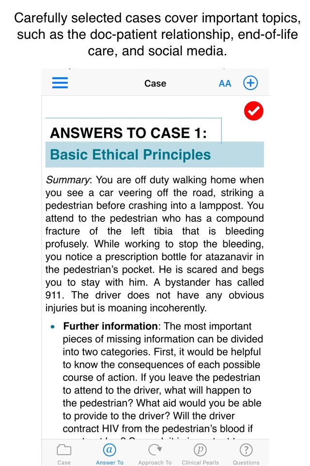 Case Files Medical Ethics 1e screenshot 3