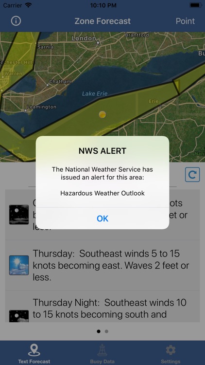 Lake Erie Boating Weather screenshot-3