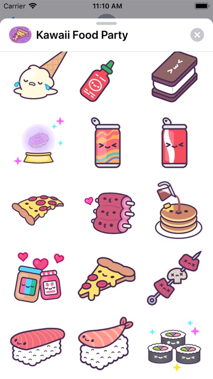 Kawaii Food Party screenshot-3