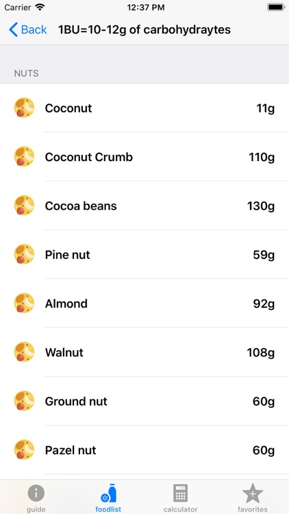 Diabettes & Carbohydrates screenshot-7