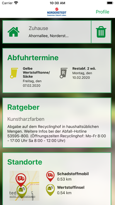How to cancel & delete Abfall App Norderstedt from iphone & ipad 2
