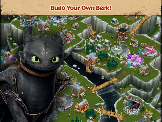 Dragons: Rise of Berk на iPad