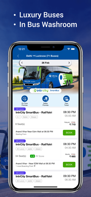 IntrCity SmartBus: Bus Booking(圖2)-速報App