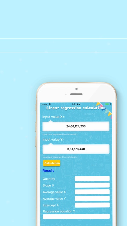Linear regression Calc screenshot-4
