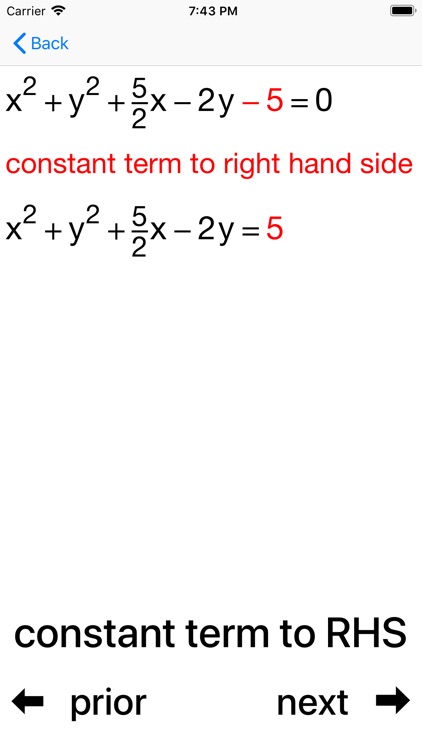 Circles and Equations screenshot-8