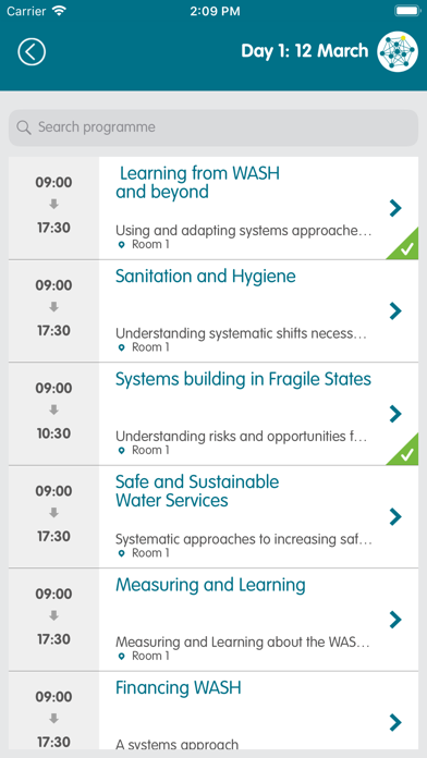 WASH symposium:All systems go! screenshot 4