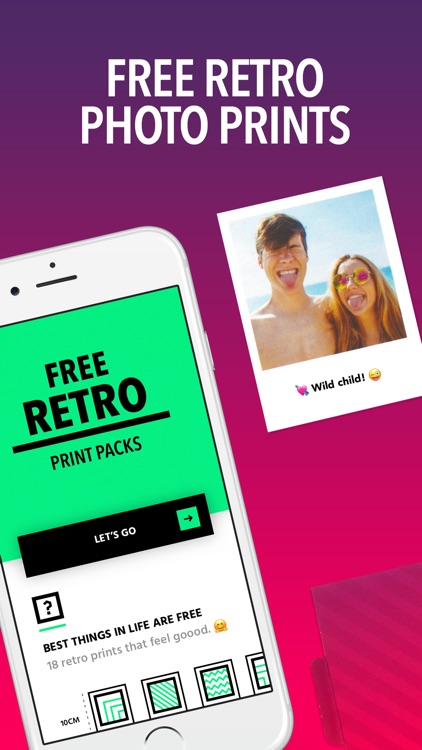 PixPax Free Retro Photo Prints screenshot-0