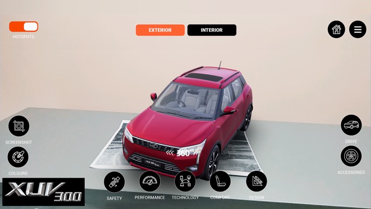 XUV300 Augmented Reality
