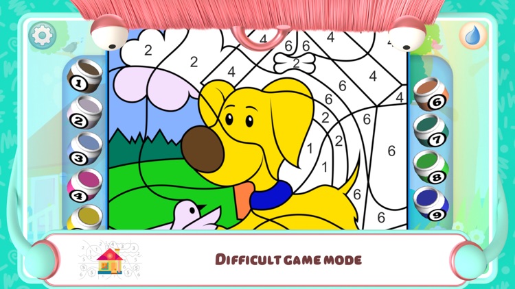 Color by Numbers - Dogs screenshot-3