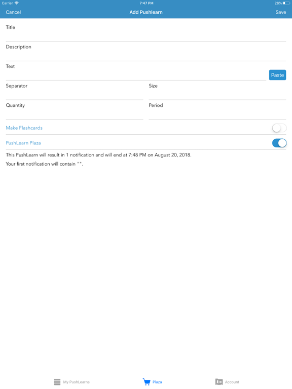 Screenshot #6 pour PushLearn