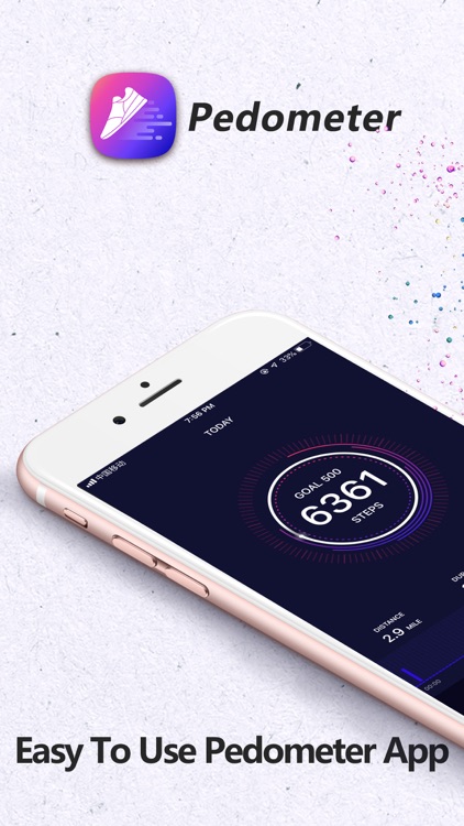 Pedometer-Step Counter & Pacer screenshot-0