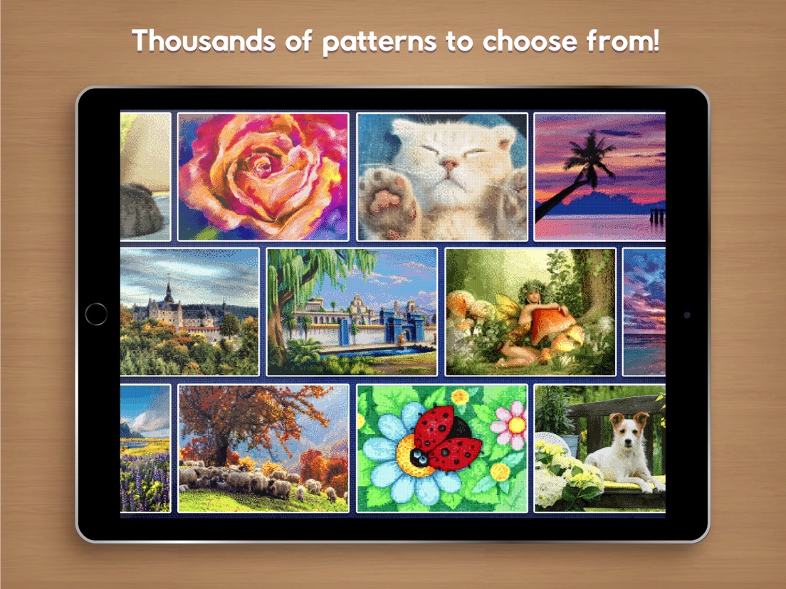 CrossStitch World App voor iPhone, iPad en iPod touch AppWereld