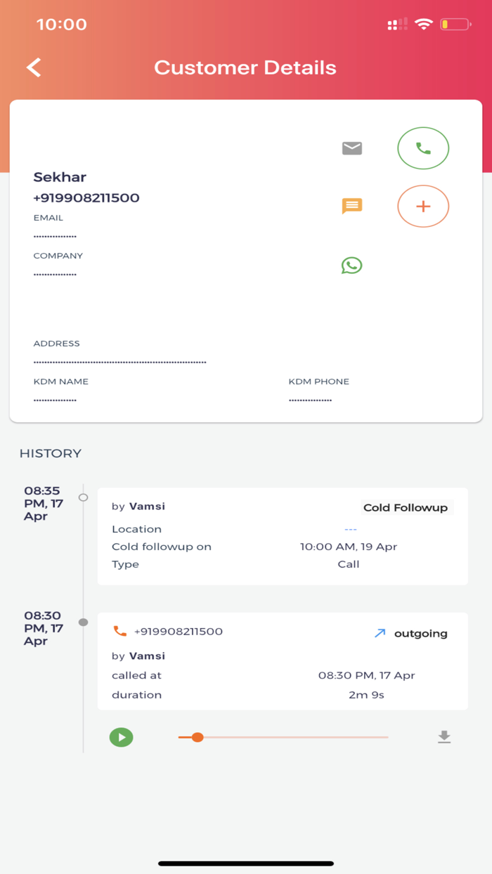 Runo Outbound Call Center CRM