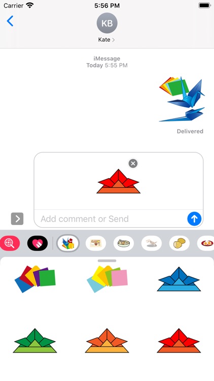 Sticker ORIGAMI screenshot-3