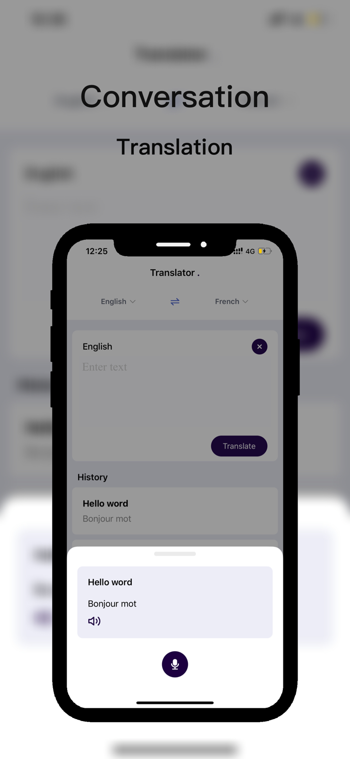 Translator for 100 languages