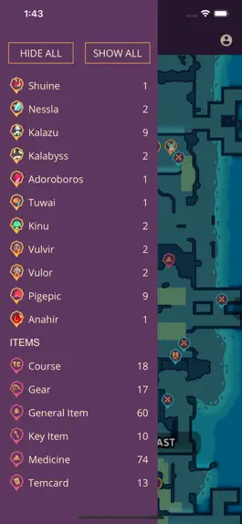 Game screenshot MapGenie: Temtem Map apk