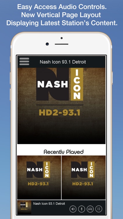 Nash Icon 93.1 Detroit