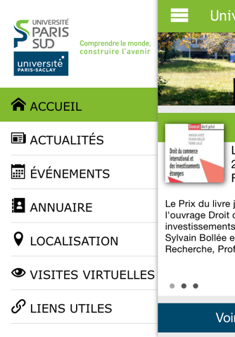 Université Paris-Sud screenshot 2