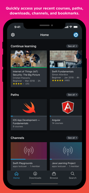 Pluralsight: Learn Tech Skills(圖2)-速報App