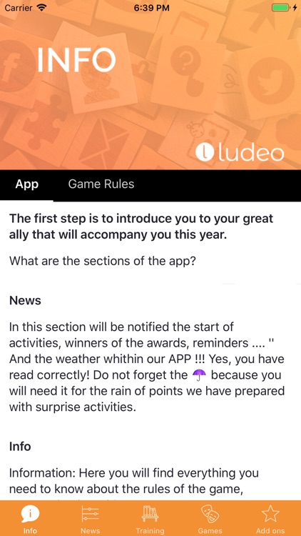 Ludeo App
