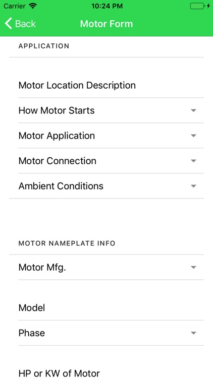 VFD RFQ Forms