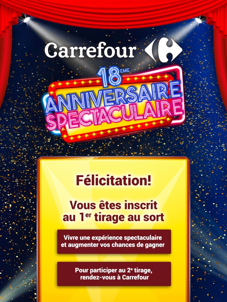 Anniversaire Carrefour screenshot 4