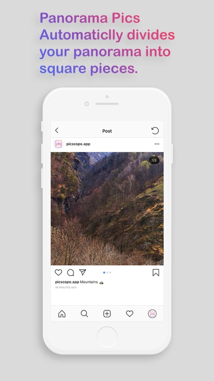 Picscope – Panorama for IG screenshot-3