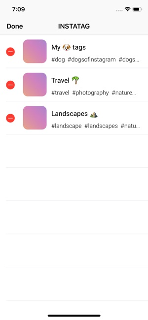 InstaTag - #hashtag Manager(圖2)-速報App