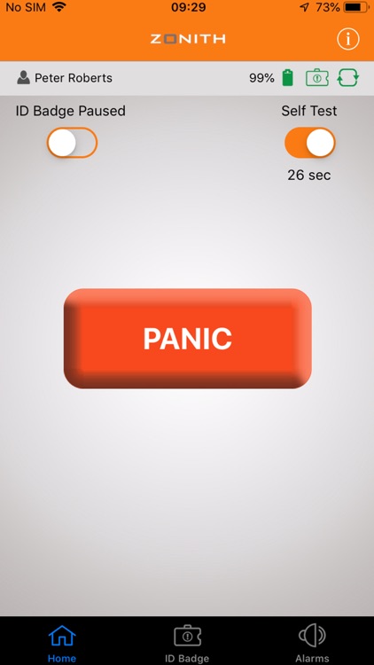 ZONITH Staff Safety App