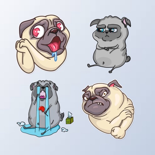 Epic Pug Emojis icon