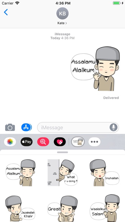 Muslim Boy Stickers Pack screenshot-7