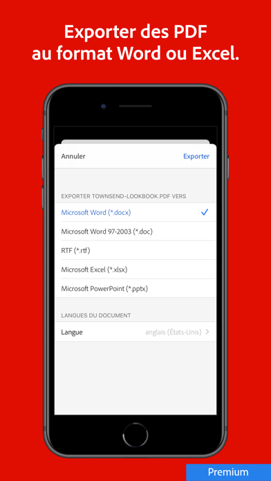 Adobe Acrobat Reader pour PDF Adobe Acrobat Reader pour PDF