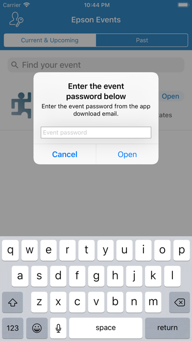 Epson Events screenshot 2