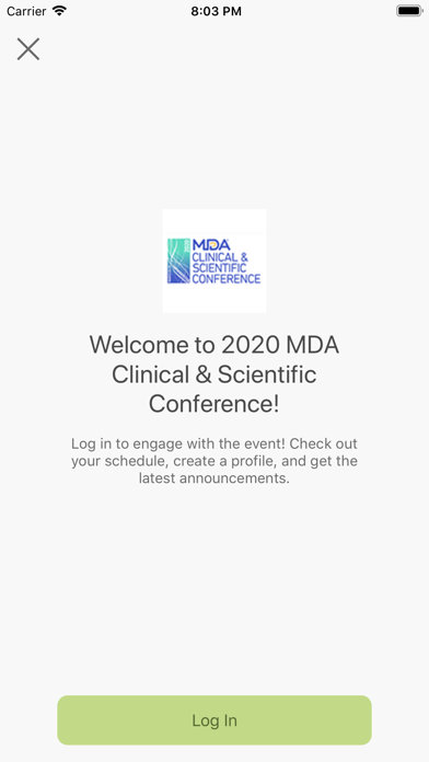 MDA Conference screenshot 3