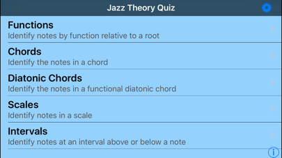 How to cancel & delete Jazz Theory Quiz from iphone & ipad 1