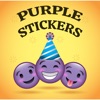 Animated Cute Purple Sticker