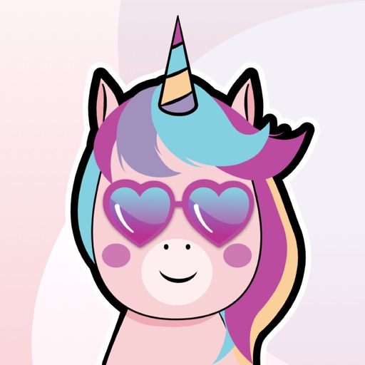 Unicorn Valentine Sticker