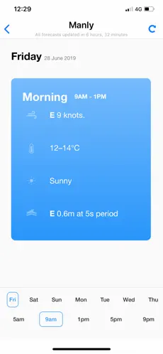 Screenshot 7 PredictWind— Pronóstico Marino iphone
