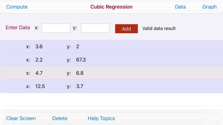 Cubic Regression screenshot-8