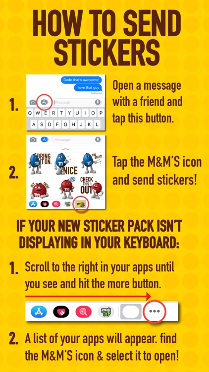 M&M'S Stickers screenshot-5