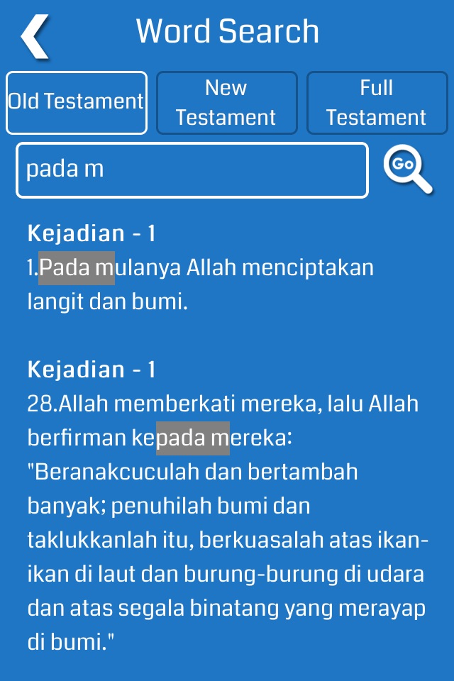 Bahasa Bible screenshot 4