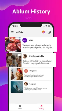 Game screenshot InsTake: Repost Photo, Stories mod apk